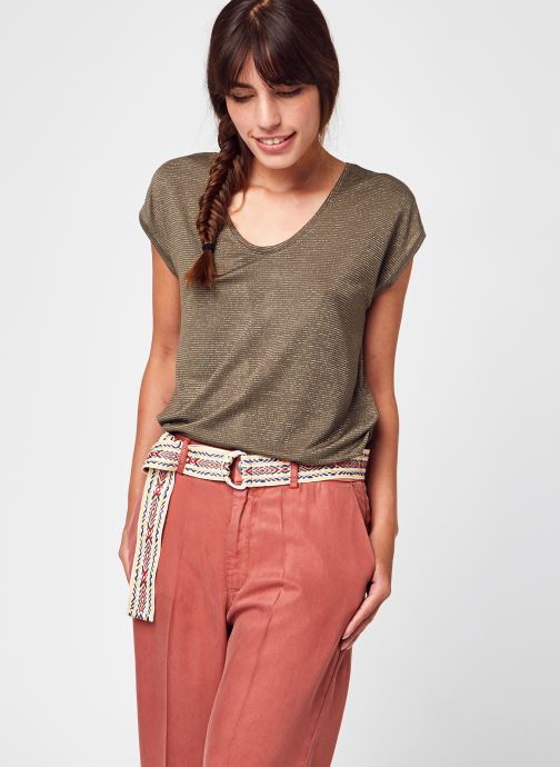 Pcbillo Tee Lurex Stripes Noos par Pieces