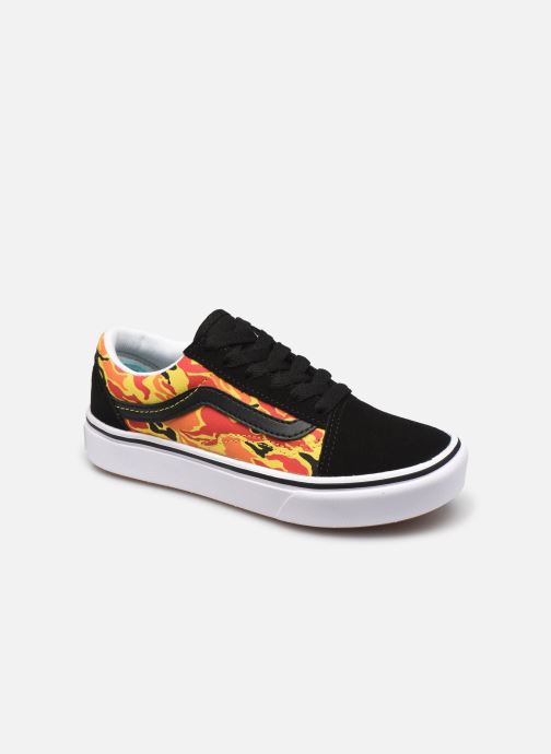 uy comfycush old sko (flame camo) bl par Vans