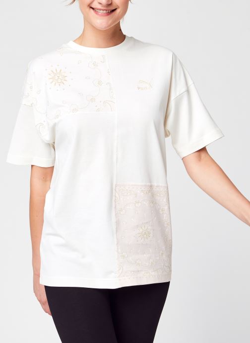 W Puma Paisley Tee.Marsh par Puma