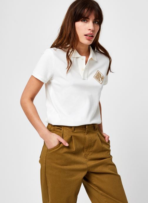 Cf W/ Crest-Short Sleeve-Knit par Polo Ralph Lauren