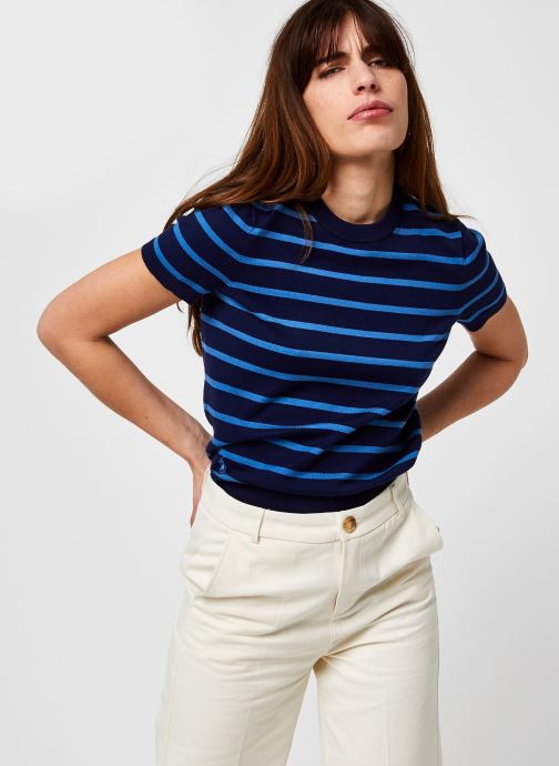 Stripe Ss Po-Short Sleeve-Sweater par Polo Ralph Lauren