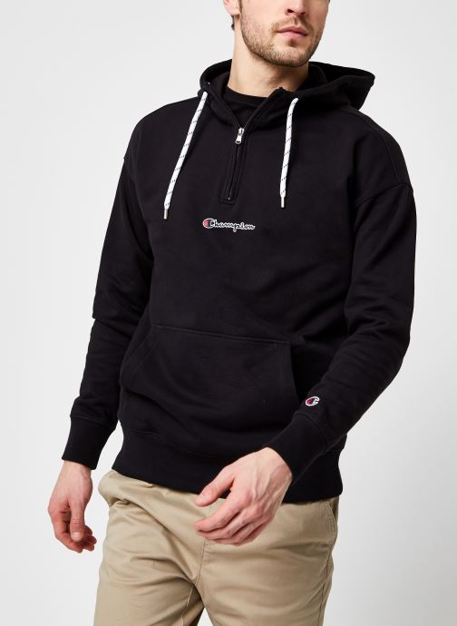 Half Zip Hooded Sweatshirt M par Champion