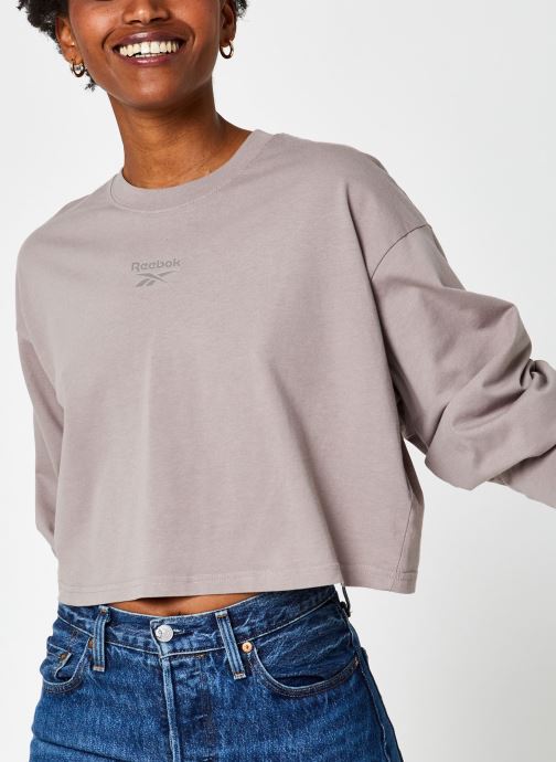 Cl F V Cotton Longsleeve par Reebok