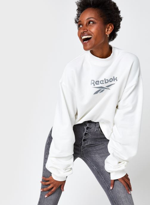 Cl W Mockneck Crew par Reebok