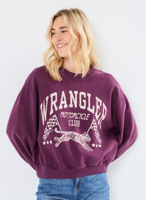 Vêtements Wrangler Oversized Sweat pour  Accessoires