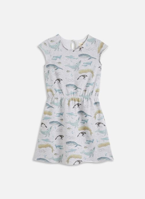 Robe imprimé "Cétacés" par Arsène et les Pipelettes