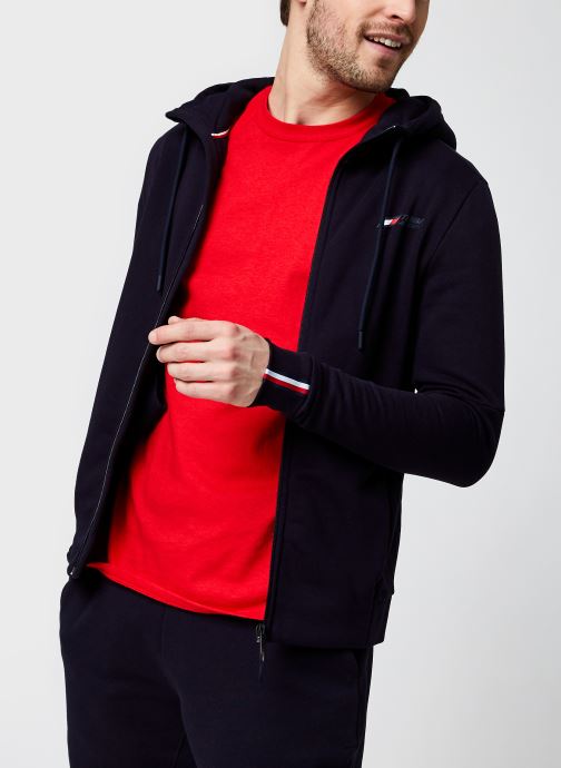 Logo Fleece Fz Hoody M par Tommy Sport
