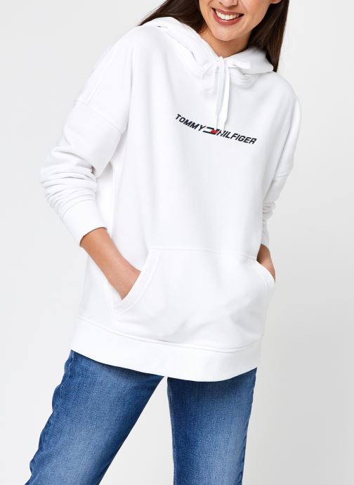 Relaxed Graphic Hoodie Ls W par Tommy Sport