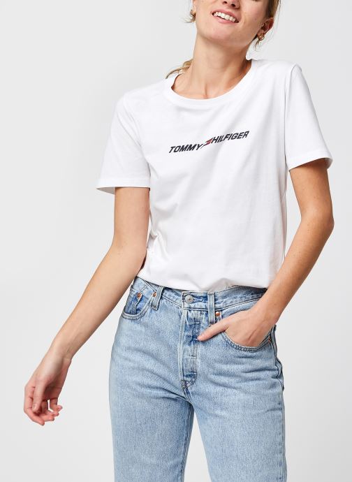 Regular C-Nk Graphic Tee Ss W par Tommy Sport