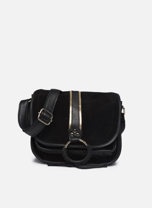 GRY LEATHER CROSS BODY par Pieces