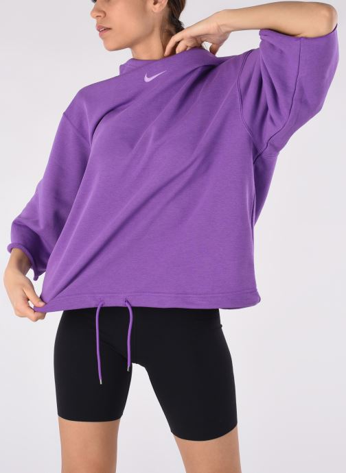 W Nsw Icn Clsh Ss Hoodie Ft par Nike