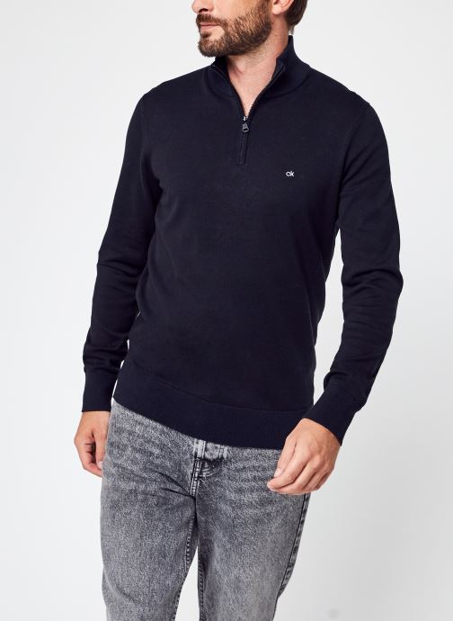 Cotton Silk 1/4 Zip par Calvin Klein