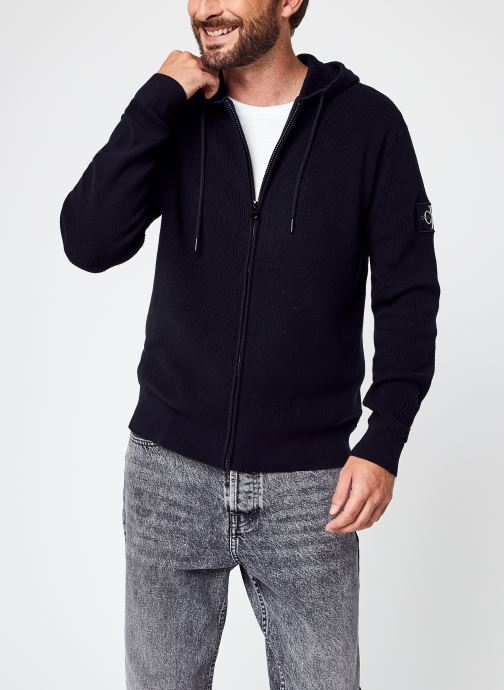 Textured Zip Through par Calvin Klein Jeans