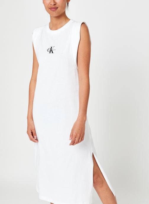 Knotted T-Shirt Dres par Calvin Klein Jeans