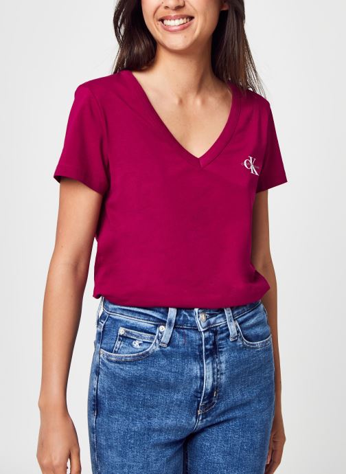 Monogram Slim V-Neck par Calvin Klein Jeans