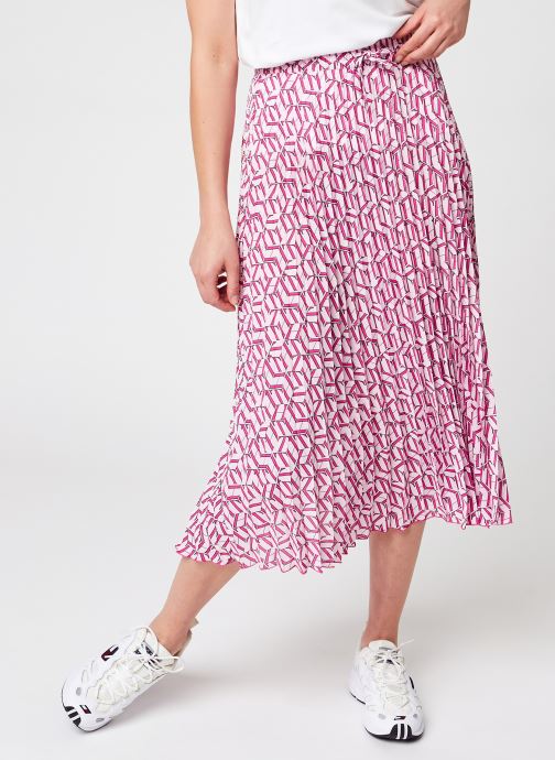 Th Cube Pleated Midi par Tommy Hilfiger