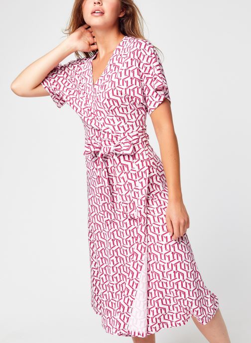 Regular Midi Wrap Dress SS par Tommy Hilfiger