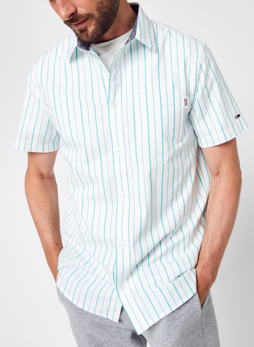 Tjm Reg Seersucker Dobby Shirt par Tommy Jeans