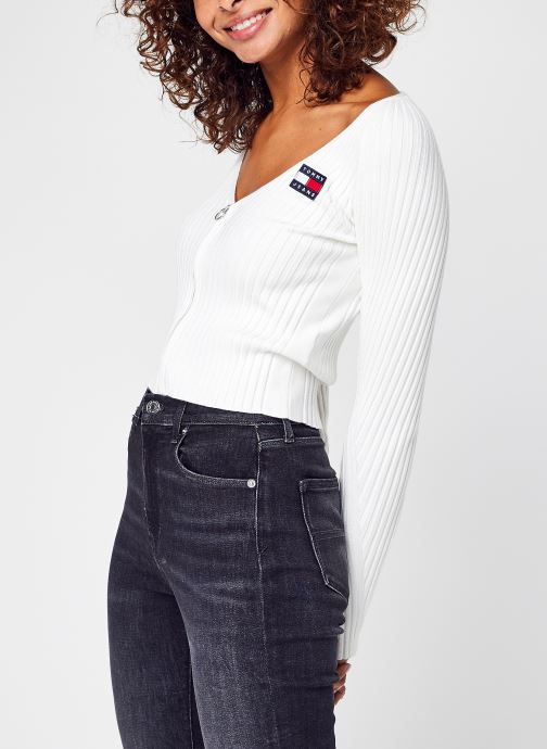 Tjw Flag Badge Cardi par Tommy Jeans