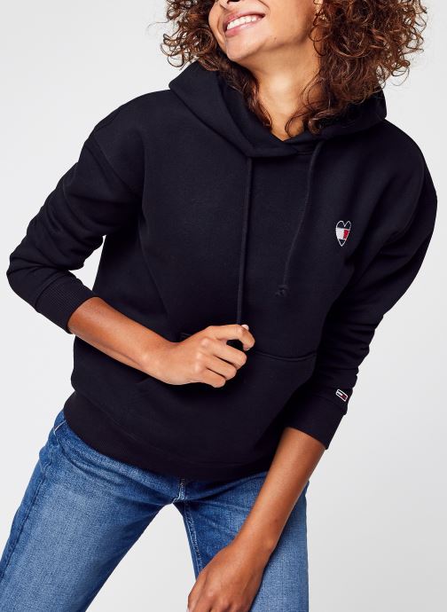 Tjw Bxy Homespun Heart Hoodie par Tommy Jeans