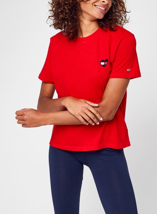 Tjw Regular Homespun Heart Tee par Tommy Jeans