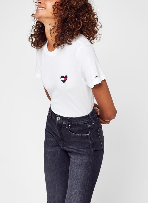 Tjw Regular Homespun Heart Tee par Tommy Jeans
