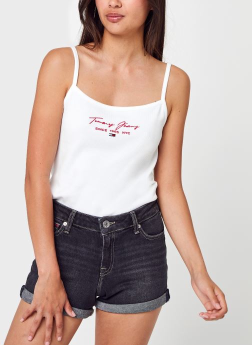 Tjw Tommy Script Strap Tee par Tommy Jeans