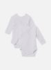 Petit Bateau Vêtements Lot de 2 Bodies Naissance Manches Longues en Coton Bio - Bébé pour Accessoires Unisex 0M 5421800-ZGA