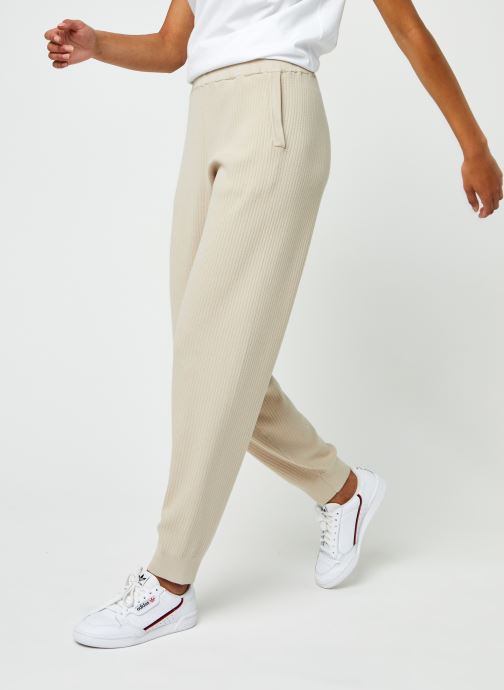 Slfmacy Mw Rib Knit Pant B par Selected Femme