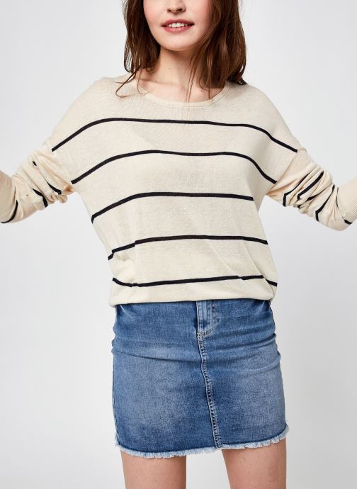 Slfmalene Ls Knit Wide O-Neck M par Selected Femme