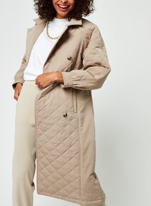 Slfninna Quilted Trenchcoat B par Selected Femme