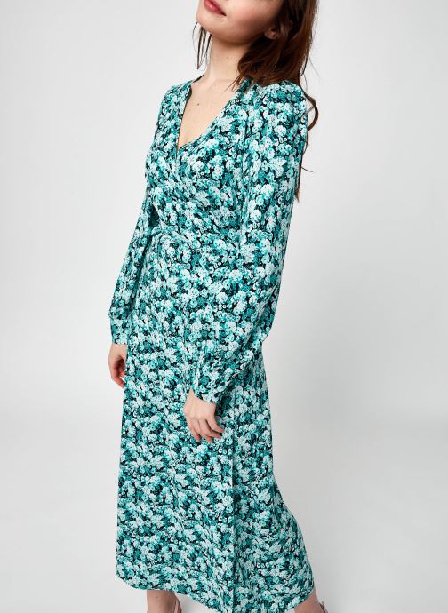 Yasgreeni Ls Long Wrap Dress - D2D par Y.A.S
