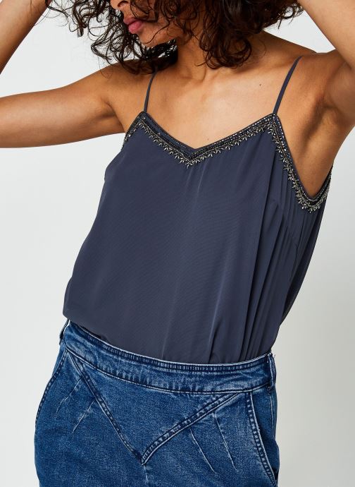 Vmgravity V-Neck Bead Singlet Exp par Vero Moda