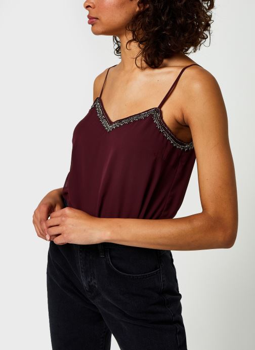 Vmgravity V-Neck Bead Singlet Exp par Vero Moda
