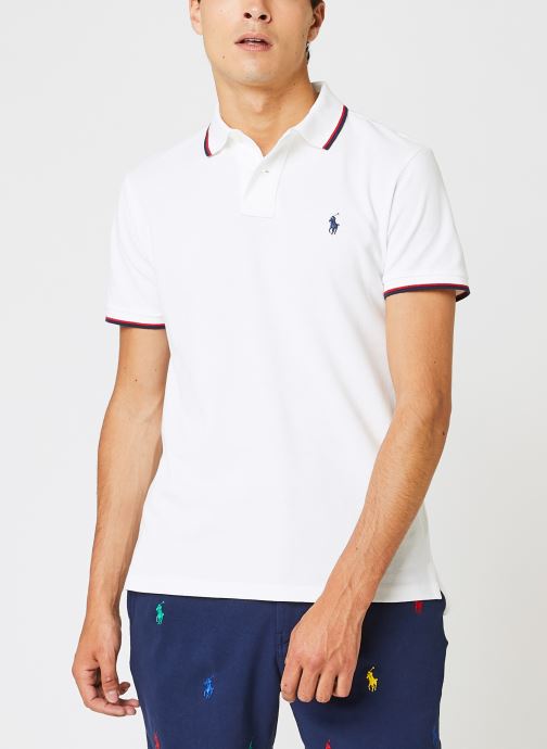 Vêtements Polo Ralph Lauren Polo coupe ajustée en piqué 710842621 pour  Accessoires