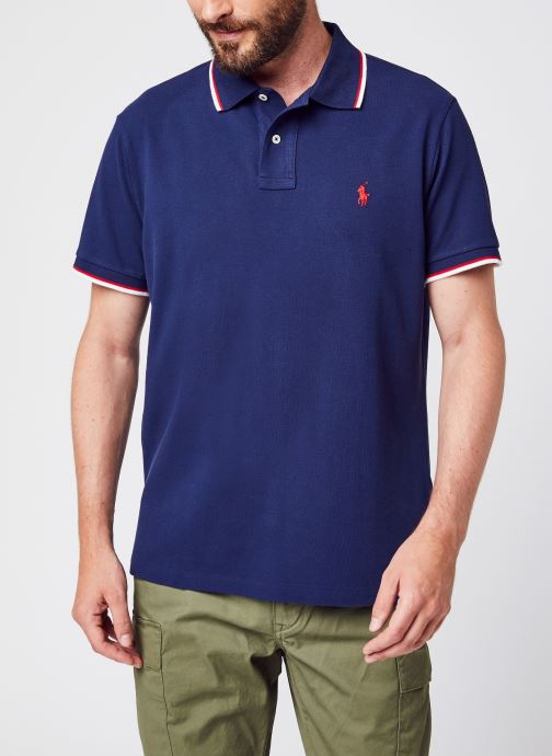 Vêtements Polo Ralph Lauren Polo coupe ajustée en piqué 710842621 pour  Accessoires