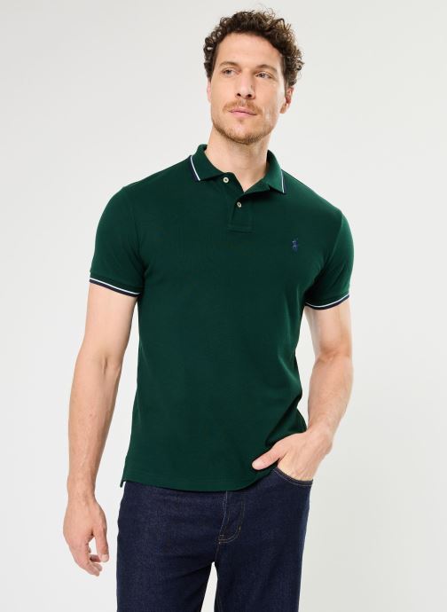 Vêtements Polo Ralph Lauren Polo coupe ajustée en piqué 710842621 pour  Accessoires