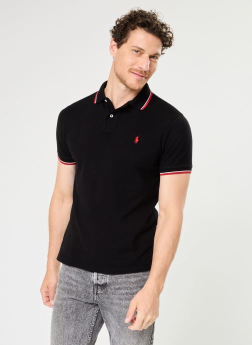 Vêtements Polo Ralph Lauren Polo coupe ajustée en piqué 710842621 pour  Accessoires