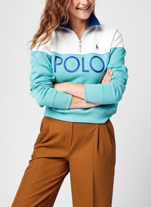 Ls Hlf Zip Long Sleeve Half Zip par Polo Ralph Lauren