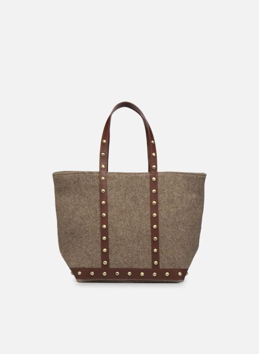 Cabas L Porte Epaule En Feutre Et Anses Cuir / Cabochons par Vanessa Bruno