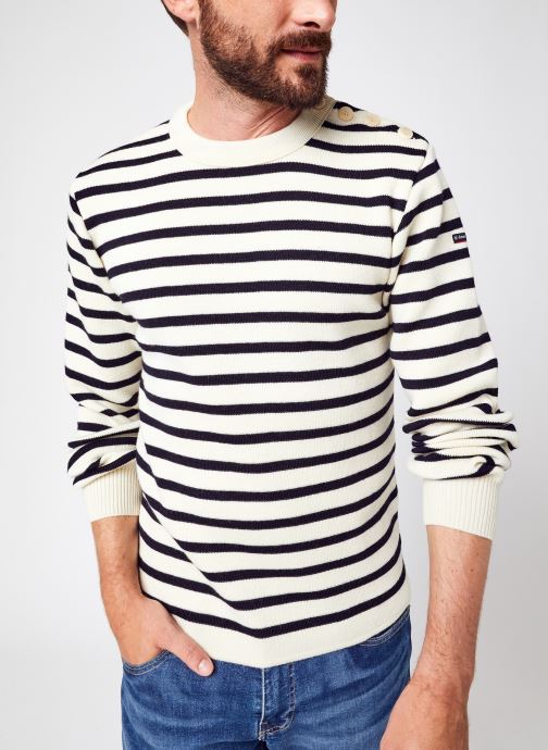 Pull Marin Rayé "Fouesnant" New par Armor Lux