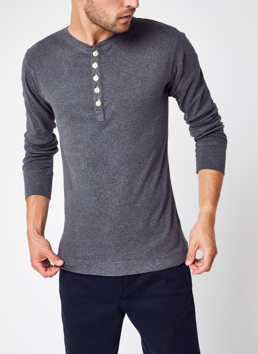 CEDAR LS Henley - GOTS/Vegan par Knowledge Cotton Apparel
