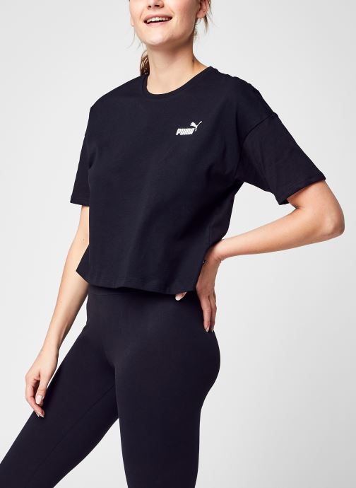 W Ess Cropp Tee par Puma