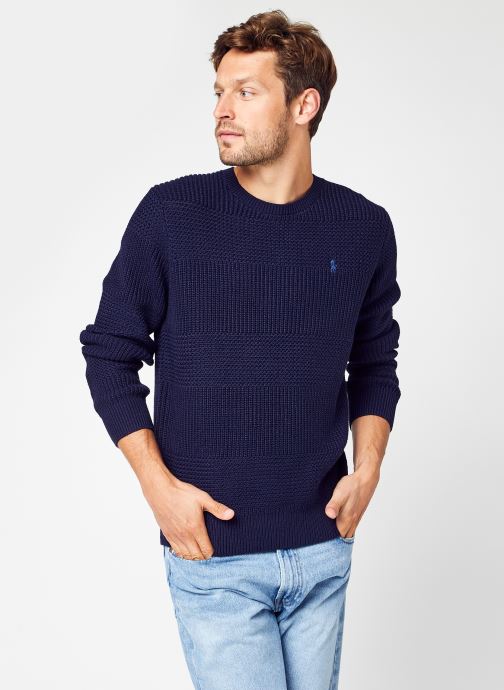 Lscn Txtrblk Long Sleeve Sweater par Polo Ralph Lauren