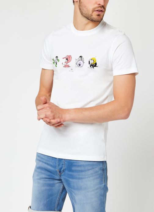 Mens Slim Fit Tshirt 4 Monkies par PS Paul Smith