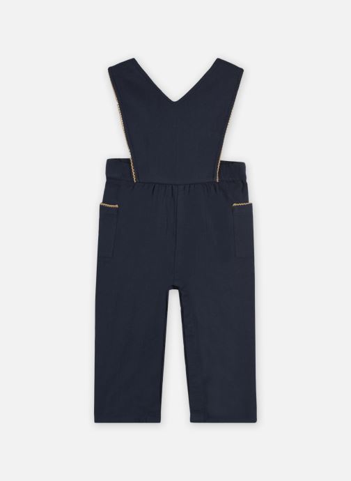 Salopette avec dentelle en tissu gaze par Bout'Chou