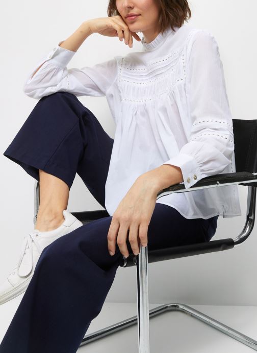 Blouse manches longues en coton BIO par Monoprix Femme