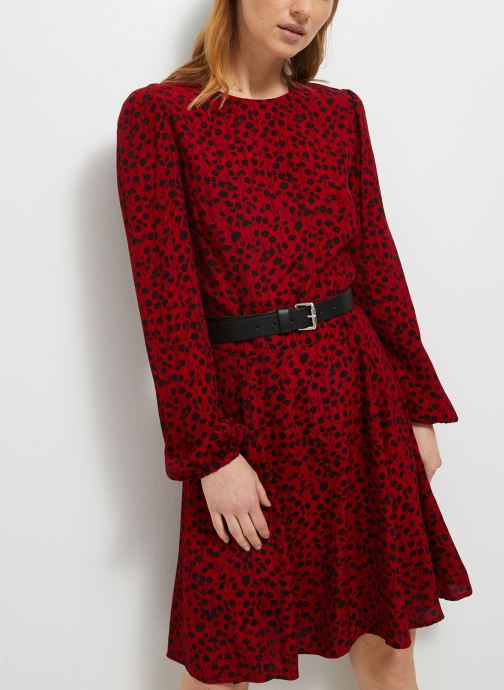 Robe courte col rond imprimé floral par Monoprix Femme