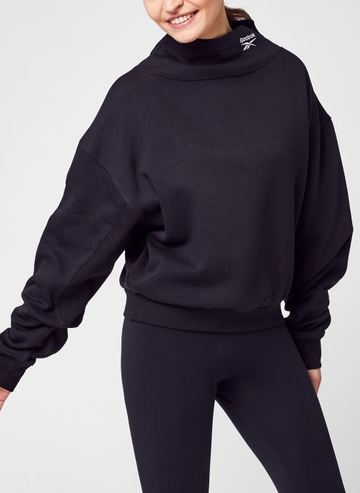 Cl Pf Cropped Ft Hoodie par Reebok