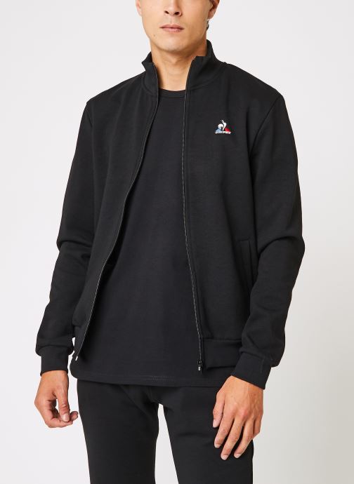 Vêtements Le Coq Sportif ESS FZ Sweat N°3 M Black pour  Accessoires